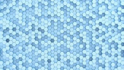 Beautiful Abstract Hexagonal Background Video stock 94030315