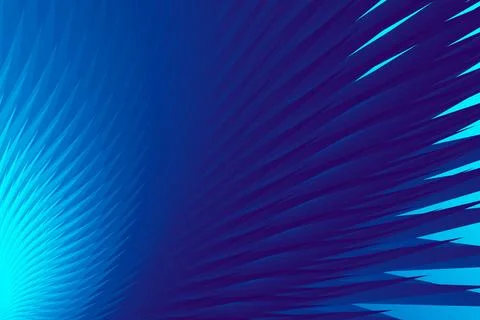 Beautiful abstract illustration in the form of gradient azure, blue and dark Stock Illustration