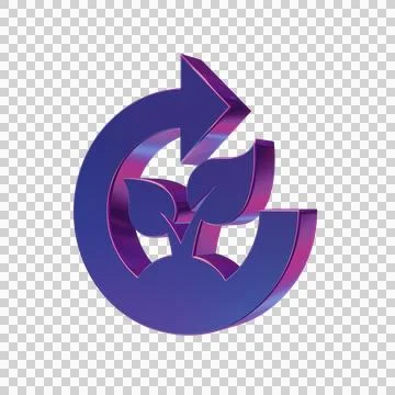 Beautiful abstract illustrations Blue Compost symbol icons Stock Illustration