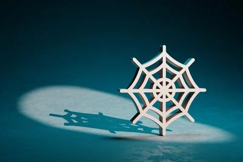 Beautiful abstract illustrations Web symbol icon on a dark blue background. 3 스톡 일러스트