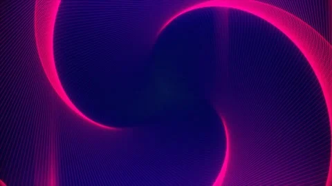 Beautiful Abstract Lines of Triangles Moving. Video stock 279056888