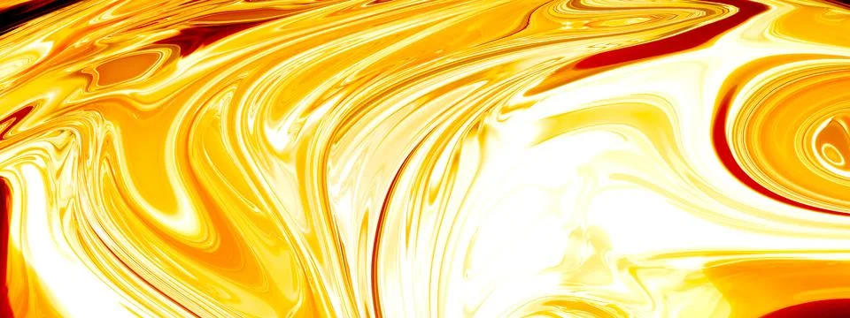 Beautiful abstract liquid gradient background with blurred waves. Stock Illustration