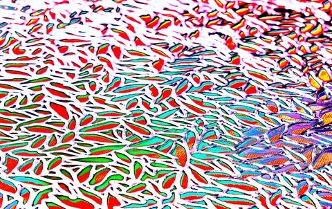 Beautiful, abstract multicolor pattern, colorful background, 2 Stock Photos
