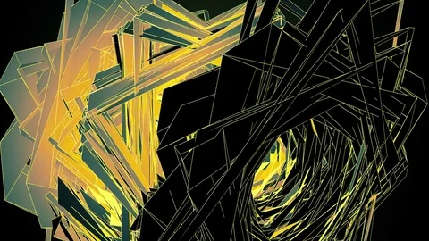 Beautiful Abstract Multicolored Polygonal Surface Moving In 3d Animation. Dar 스톡 동영상 82532937