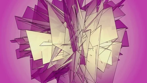Beautiful abstract pink polygonal. Stockbeeldmateriaal 82764478
