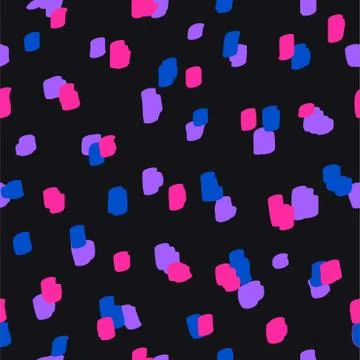 Beautiful abstract seamless pattern. Handcrafted artistic style. Illustrazione stock