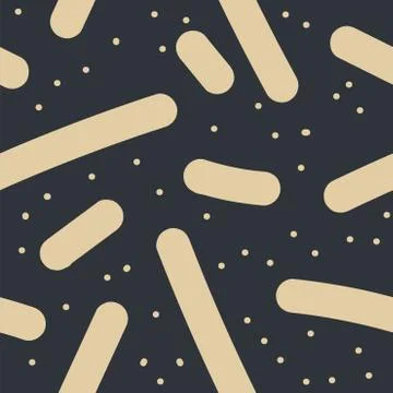 Beautiful abstract seamless repeating pattern. Hand painted artistic style. Stock Illustration