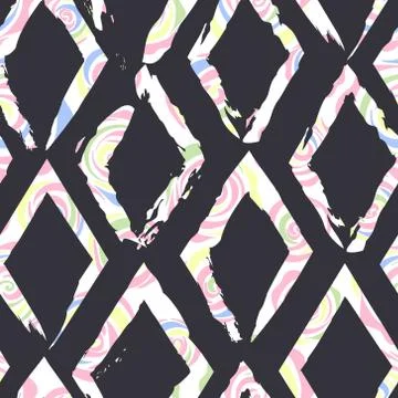 Beautiful abstract seamless vector pattern background. Perfect for wallpapers Illustrazione stock