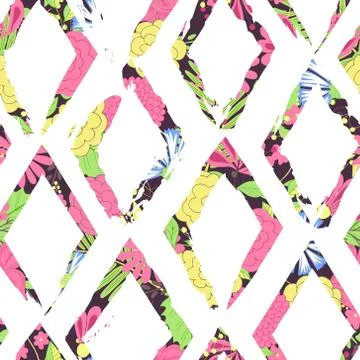 Beautiful abstract seamless vector pattern background. Perfect for wallpapers Stock-Illustration