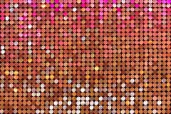 Red sparkle glitter background. Glittering sequins wall. Stock