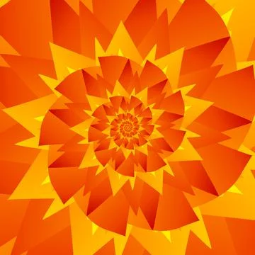 Beautiful abstract square pattern, illustration of an unusual flower with Stock Illustration