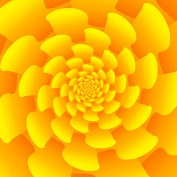 Beautiful abstract square pattern, illustration of an unusual flower with Stock Illustration