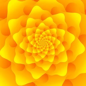 Beautiful abstract square pattern, illustration of an unusual flower with Stock Illustration