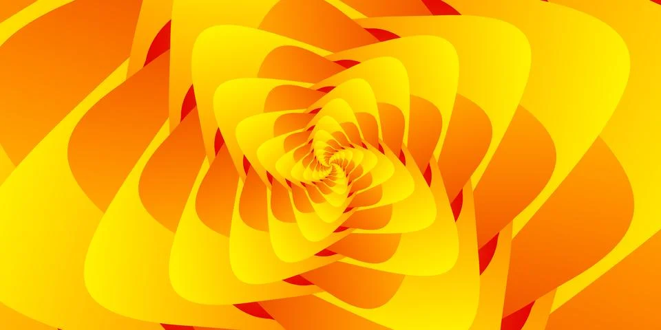 Beautiful abstract square pattern, illustration of an unusual flower with Stock Illustration
