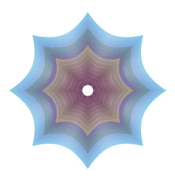 Beautiful abstract symbol Stock Illustration