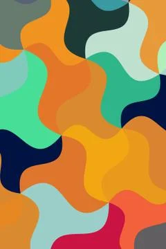 Beautiful abstract vector background. Simple pattern. Illustrazione stock