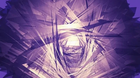 Beautiful abstract violet polygonal. Vídeo Stock 82648043