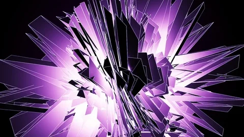 Beautiful abstract violet polygonal. Stockbeeldmateriaal 82651434