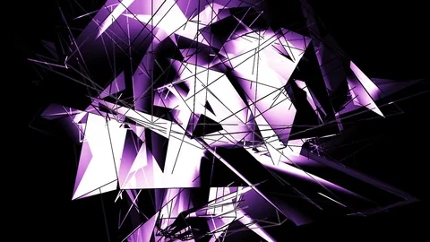 Beautiful abstract violet polygonal. Stockbeeldmateriaal 82655624