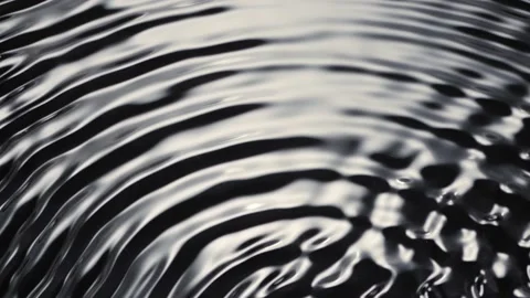 Beautiful abstract wave pattern on the water surface Stock Footage 165061251
