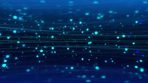 Beautiful abstract wave technology background Stock Footage 288010836