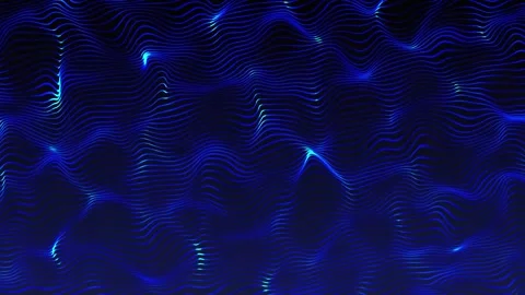 Beautiful abstract wave technology background with blue light digital effec.. Stock Footage 298927766
