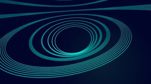 Beautiful abstract wave technology background Stock Illustration