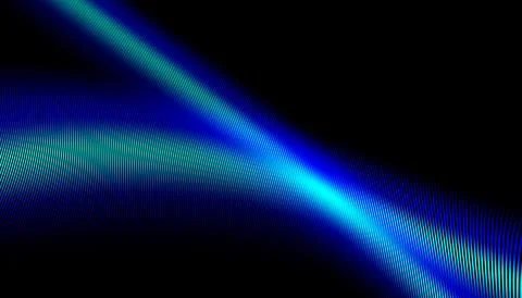 Beautiful abstract wave technology black background with blue light digital.. Stock Illustration