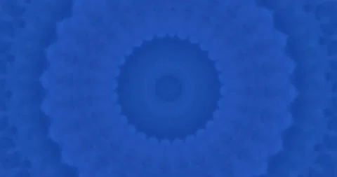 Beautiful abstraction in blue rotates in a circle. Kaleidoscope. Stock Footage 160908640