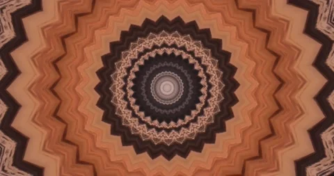 Beautiful abstraction revolves in a circle. Kaleidoscope. Stock Footage 160908643