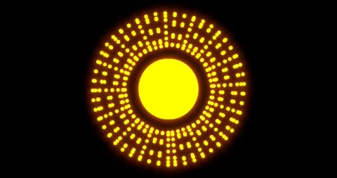 Beautiful abstraction of the sun. Stock Footage 137148883