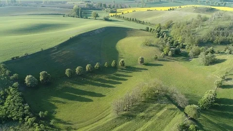 Beautiful aerial landscape. Stock Footage 108317069