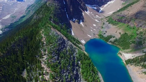 Beautiful aerial view Banff Stock Footage 70403157