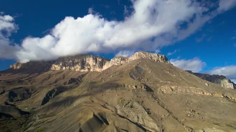 Beautiful aerial view of high cliffs. Stock Footage 263449416