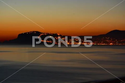 BEAUTIFUL ALANYA SUNSETS Stock Photos