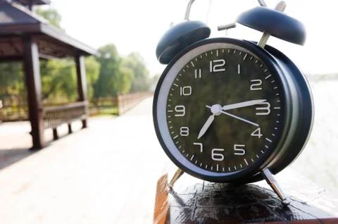 Beautiful alarm clock, timer Foto stock