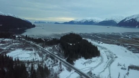 Beautiful Alaska views Stock Footage 101611708