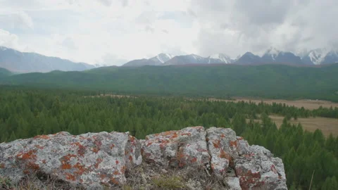 Beautiful Altai view Stock Footage 167483861