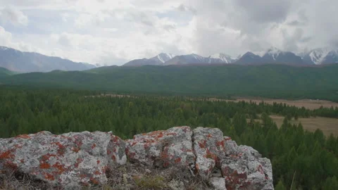Beautiful Altai view Stock Footage 167620682