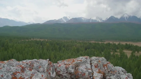 Beautiful Altai view Stock Footage 168157396