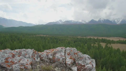 Beautiful Altai view Stock Footage 168363946