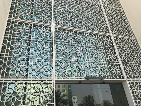 Beautiful and different External Wall Glass cladding for the front elevation  Fotos de archivo