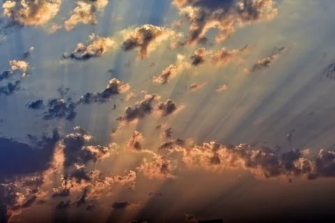 Beautiful and Dramatic Sky Stock Photos