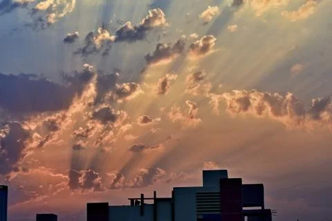 Beautiful and Dramatic Sky Stock Photos