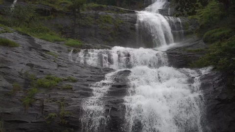 Beautiful and Scenic  Waterfalls,4K Stock Footage