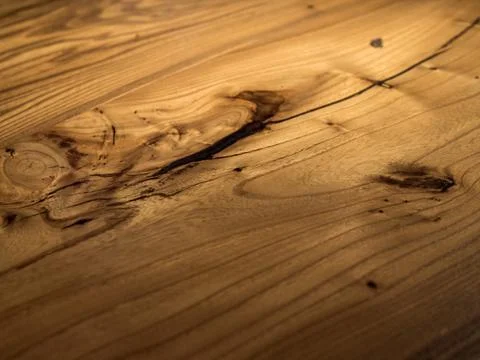Beautiful and smooth tabletop structure wood in cafe Stock Photos