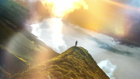 Beautiful animation, abstract video Video stock 154179927