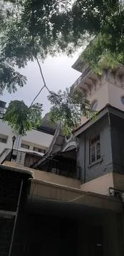 A beautiful apartment complex in pune Stock Photos