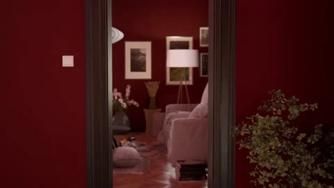 Beautiful Apartment with modern interior design Video stock 218217621