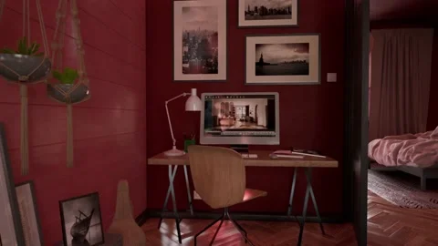 Beautiful Apartment with modern interior design Video stock 218217690